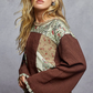 Waffle Patchwork Top *Final Sale*
