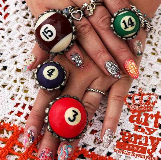 Pool Ball Rings