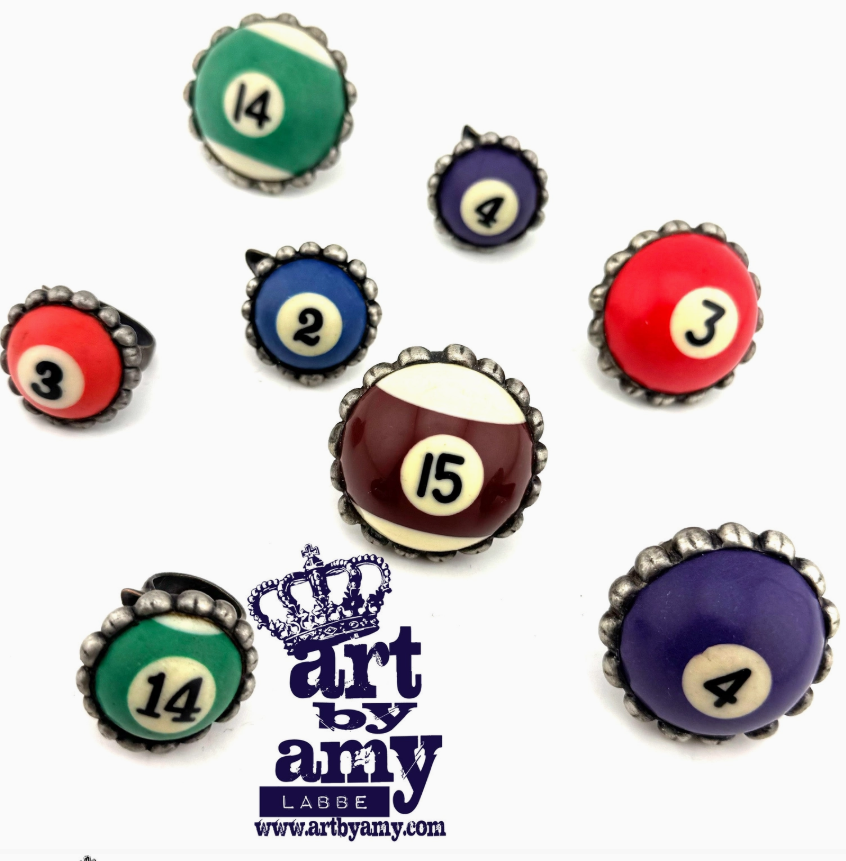 Pool Ball Rings