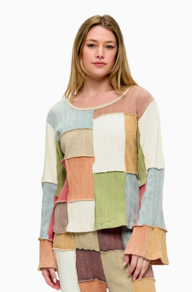 Ray Of Sunshine Patchwork Top