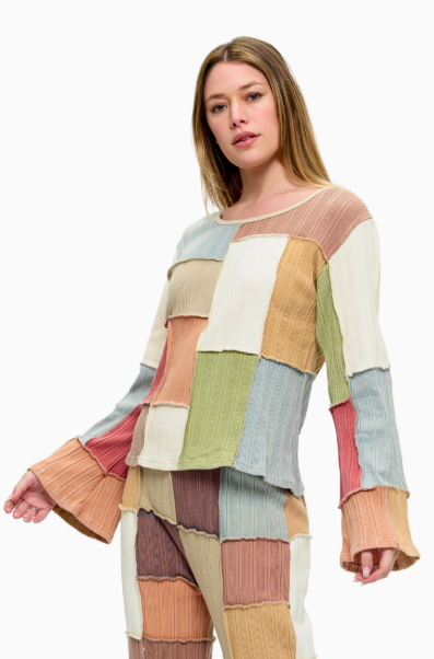 Ray Of Sunshine Patchwork Top