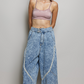 Studded Cropped Pants *Final Sale*