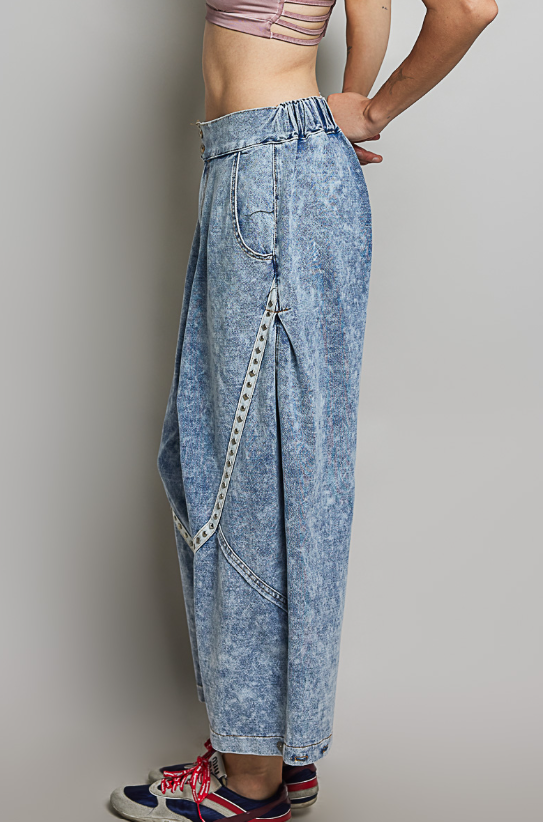 Studded Cropped Pants *Final Sale*