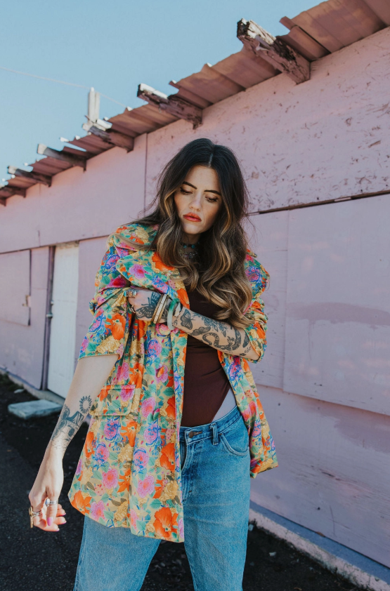 Electric Love Velvet Jacket