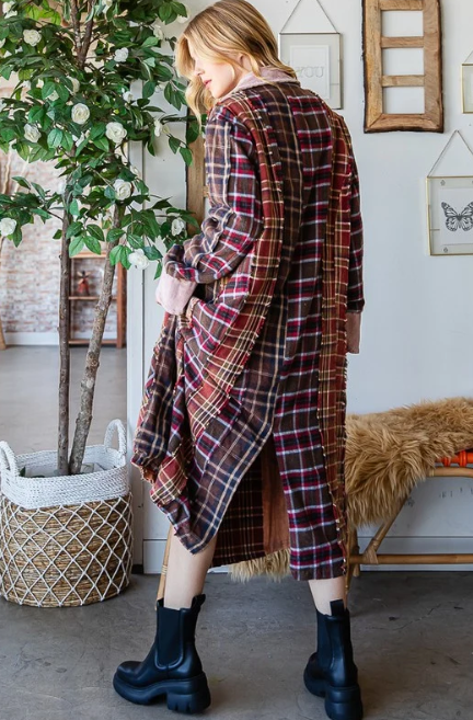 Headliner Plaid Coat