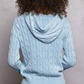 Cable Knit Hoodie *Final Sale*