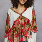 Watercolor Floral Top *Final Sale*
