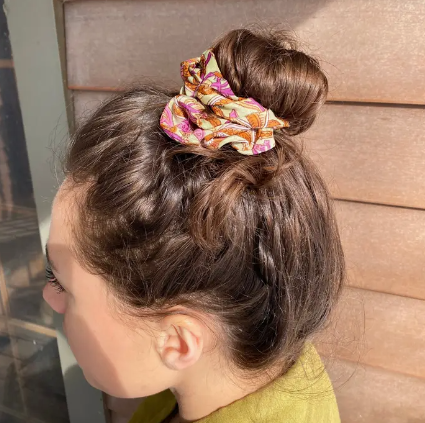 Recycled Silk Hair Scrunchies