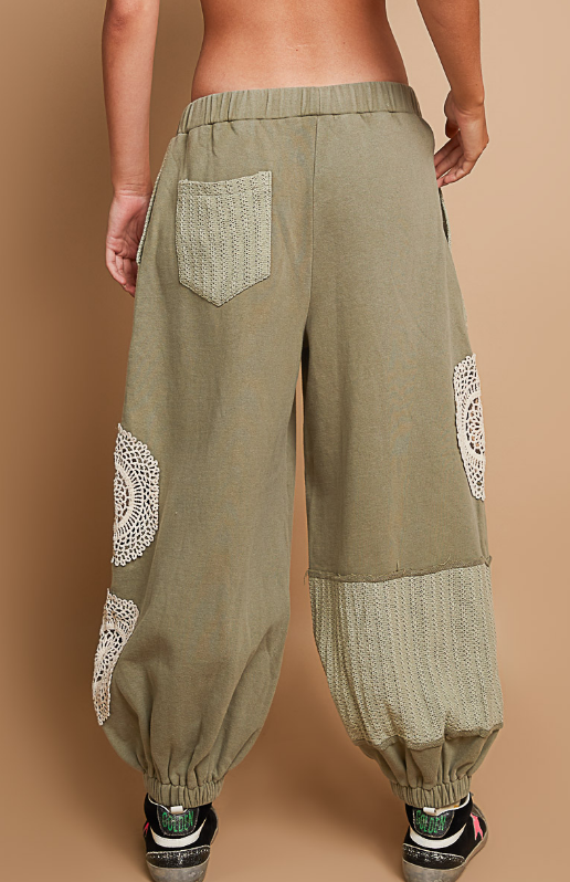 Creme De La Creme Jogger Pants