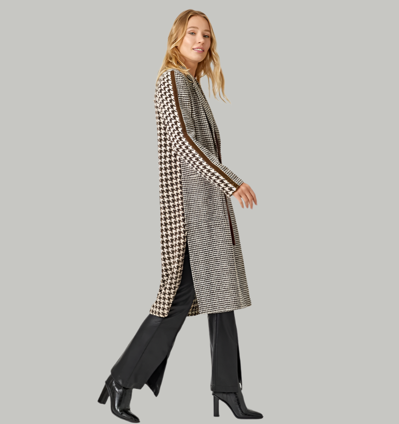 Don't Hound Me Houndstooth Coat