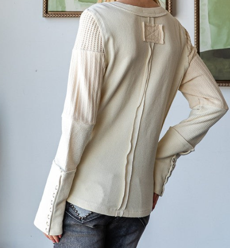 Cozy Up Henley Top