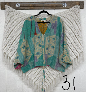 Kantha Butterfly Top