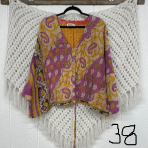 Kantha Butterfly Top