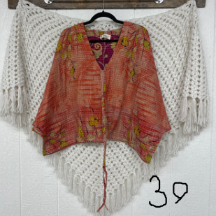 Kantha Butterfly Top