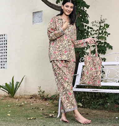 Cotton Voile Pajama Set