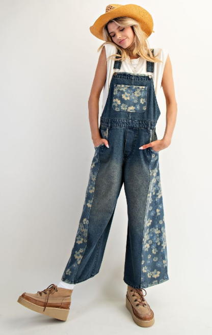 Time Of the Season Denim Overalls