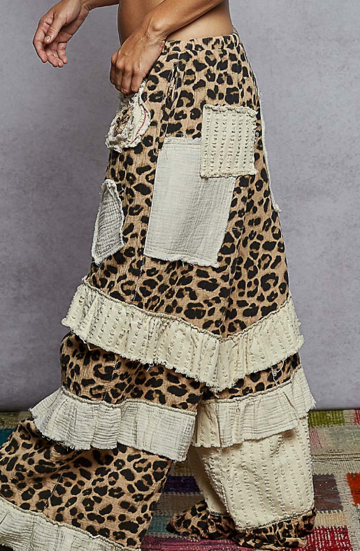 Steal the Show Ruffle Pants