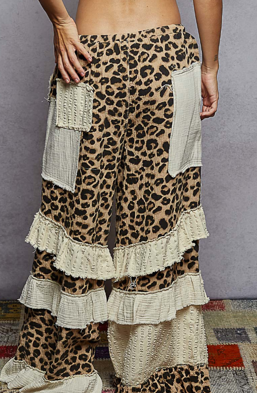 Steal the Show Ruffle Pants