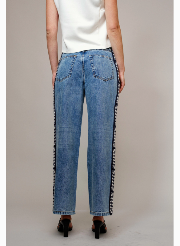 Sidetracked Crochet Jeans