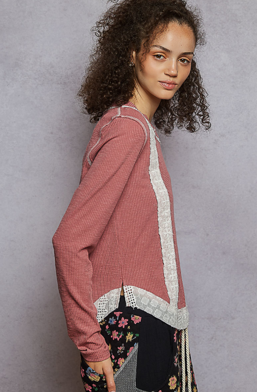 Down the Line Ribbed Top