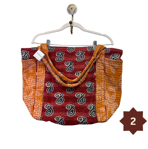 Kantha Carryall Tote Bag