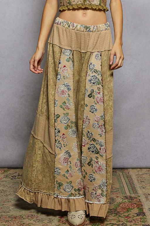 Scarlet Begonias Pants