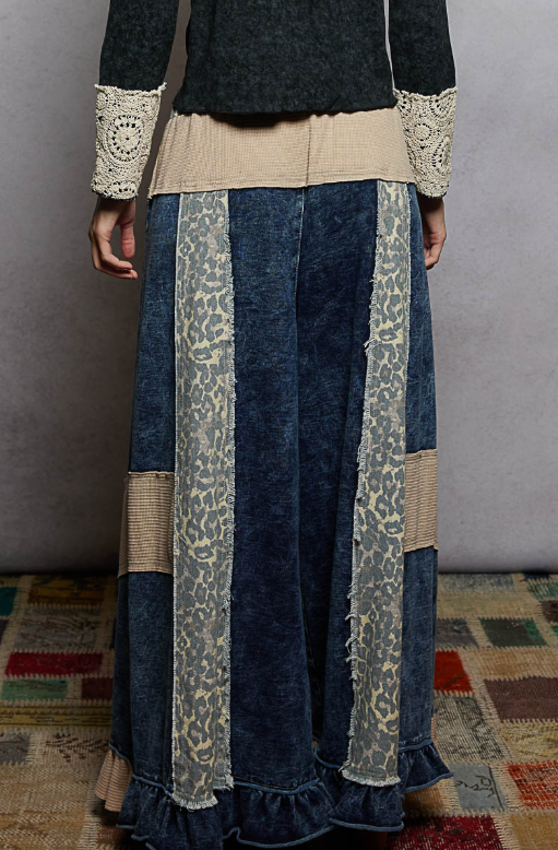 Scarlet Begonias Pants