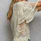 Flutter Around Embroidered Top