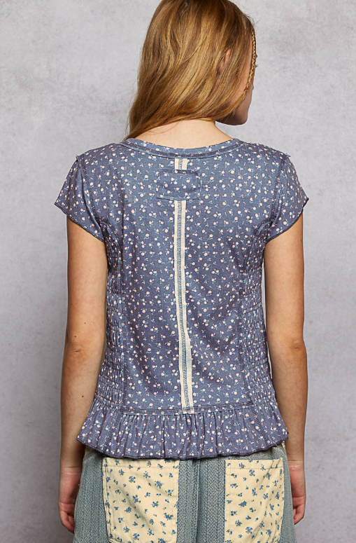 A Little Closer Floral Top