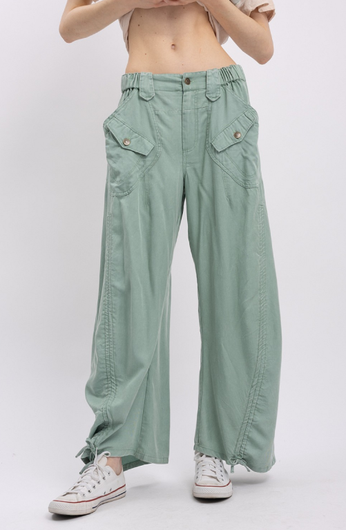 Easy Street Tencel Cargo Pants