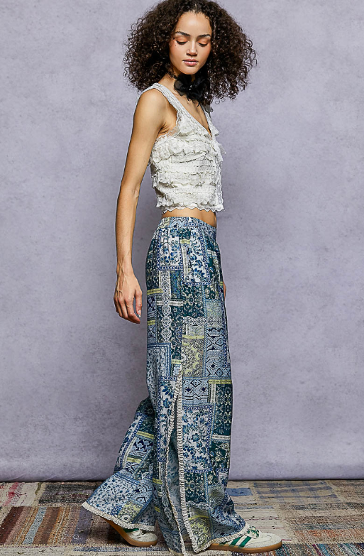 Side Slit Pants *Final Sale*