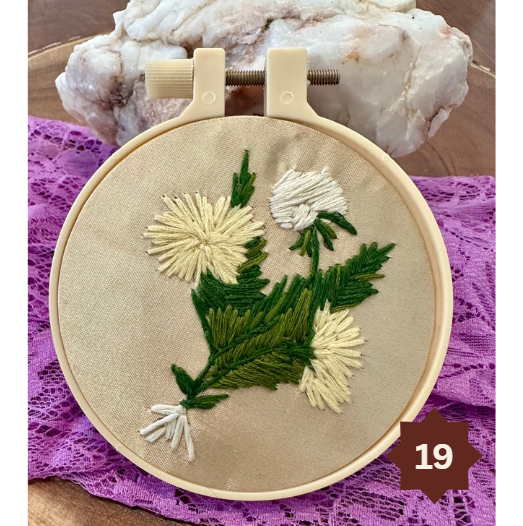 Mini Cross Stitch Embroidery Hoops