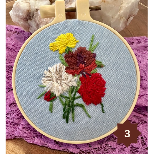 Mini Cross Stitch Embroidery Hoops