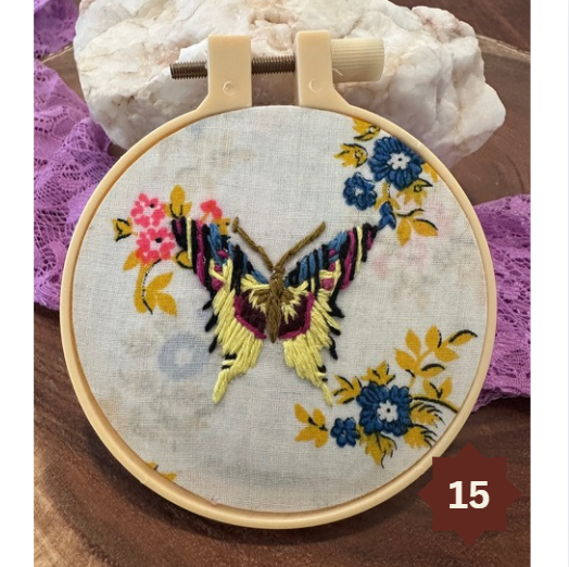 Mini Cross Stitch Embroidery Hoops
