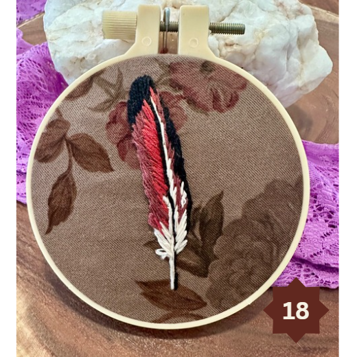 Mini Cross Stitch Embroidery Hoops