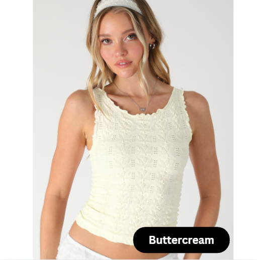 Lettuce Edge Tank Top