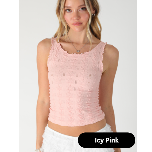 Lettuce Edge Tank Top