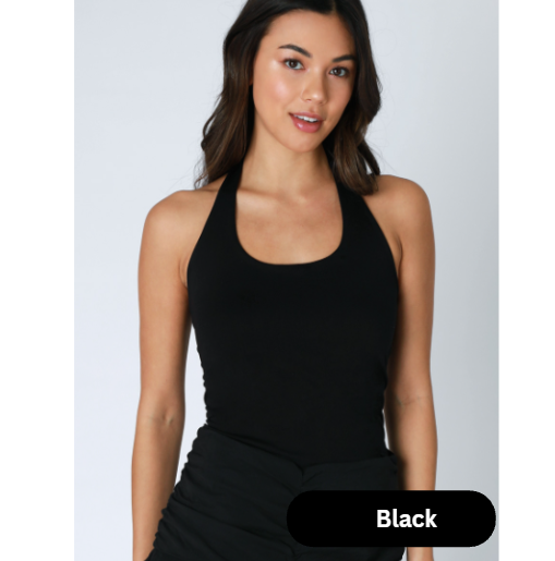 Clean Line Halter Top