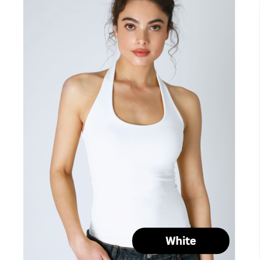 Clean Line Halter Top