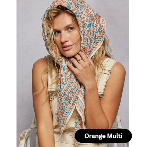 Block Printed Scarves