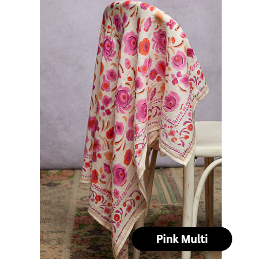 Block Printed Scarves