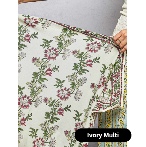 Block Printed Scarves