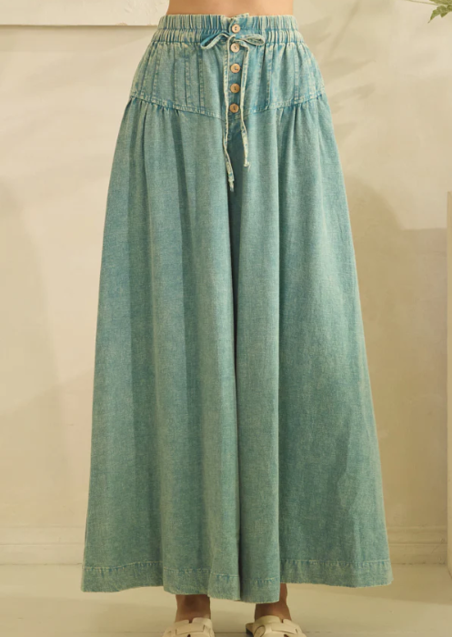 Black Pintuck Pants *Final Sale*
