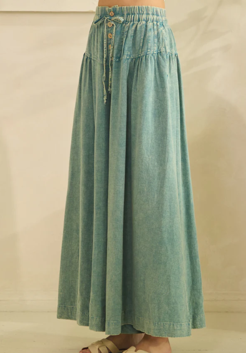 Black Pintuck Pants *Final Sale*