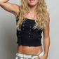 Grommet Ribbed Tanks *Doorbuster*Final Sale*