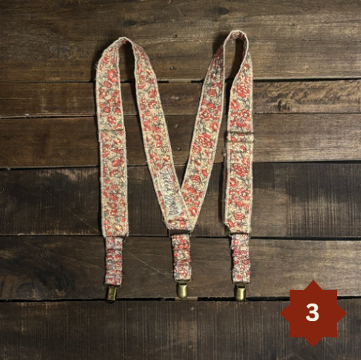 Quilted Gypsy Suspenders