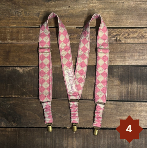 Quilted Gypsy Suspenders