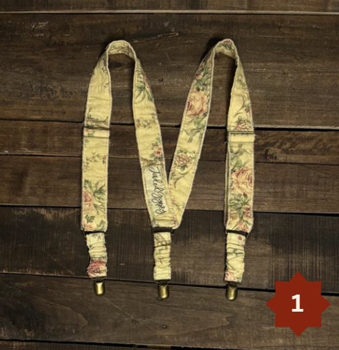 Quilted Gypsy Suspenders