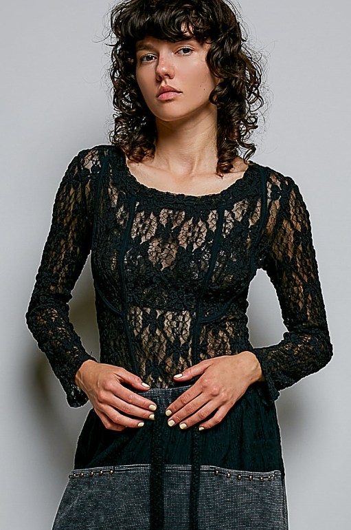 Sheer Romance Lace Top