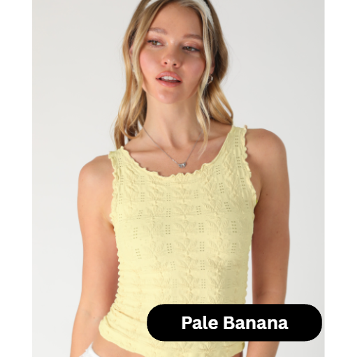 Lettuce Edge Tank Top